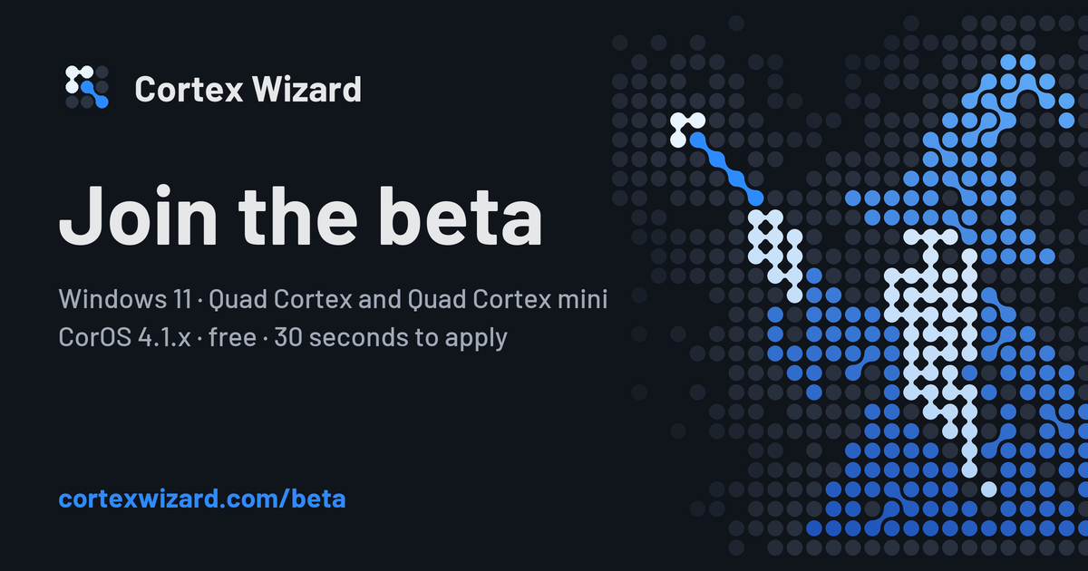 Join the beta · Cortex Wizard